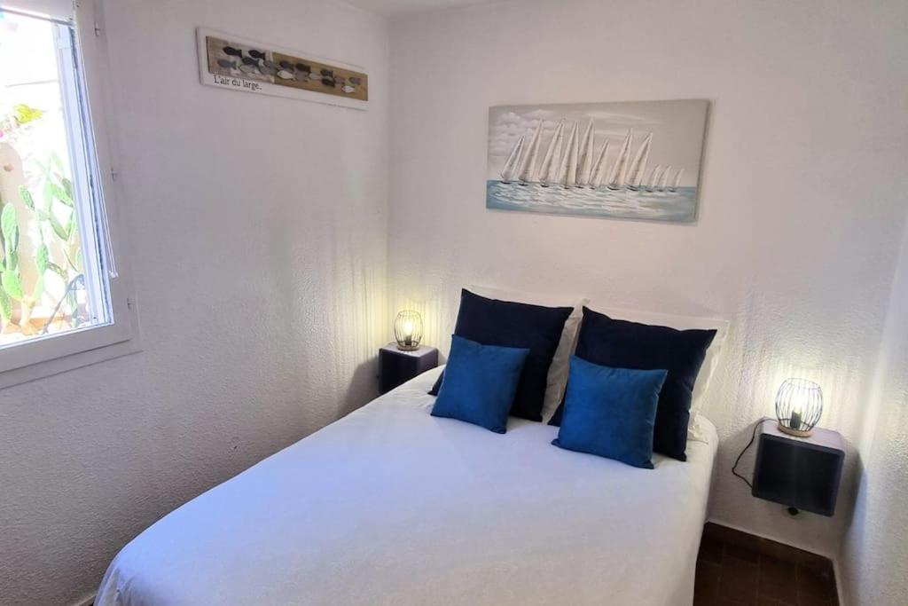 Le Marine Rez De Jardin Direct Plage Parking Prive Climatise Sète Eksteriør billede